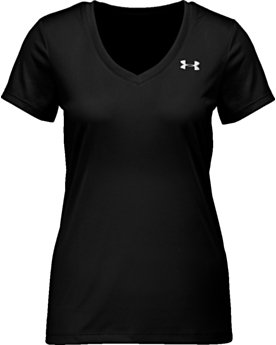 Premium Tech V-Neck T-Shirt Damen