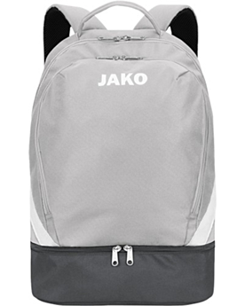 Personalisierbarer JAKO Sport Rucksack mit Bodenfach Soft Grey/Anthra Light