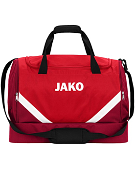 Personalisierbare JAKO Sporttasche Iconic mit Bodenfach Rot/Weinrot
