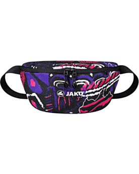 JAKO Retro Malle Bauchtasche bedrucken lassen Weiß/Pink