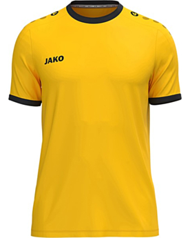 JAKO Trikot One mit Kontraststreifen selbst gestalten Gelb