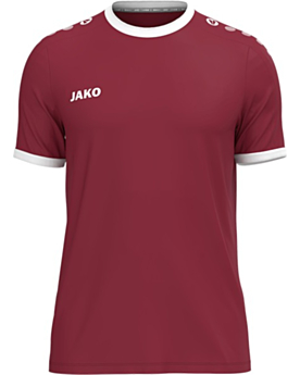 JAKO Trikot One mit Kontraststreifen selbst gestalten dunkelrot