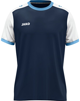 JAKO Kinder Trikot Dynamic mit Kontrasteinfassung Marine/Weiß