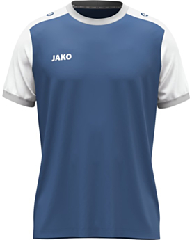 JAKO Kinder Trikot Dynamic mit Kontrasteinfassung nachtblau/weiß