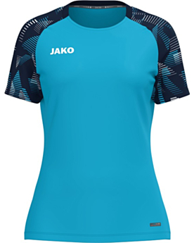 JAKO T-Shirt Sonic stylisches Funktionsshirt für Damen aqua/marine