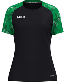 JAKO T-Shirt Sonic stylisches Funktionsshirt für Damen schwarz/grün