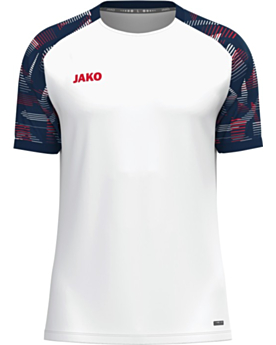 T-Shirt Sonic bedrucken – nachhaltiges Funktionsshirt von JAKO weiß/marine/rot