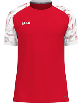 T-Shirt Sonic bedrucken – nachhaltiges Funktionsshirt von JAKO Rot/Weiß
