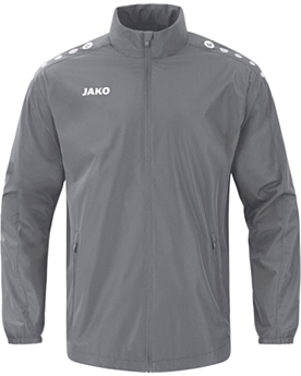 Allwetterjacke One Jako Regenjacke bedrucken lassen Grau
