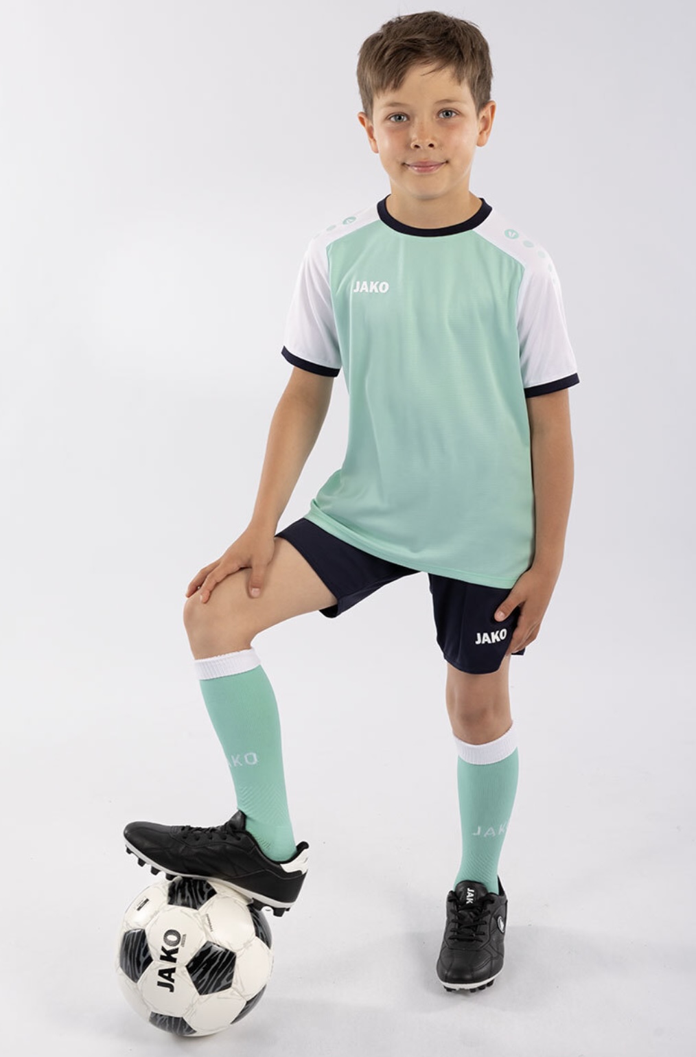 JAKO Kinder Trikot Dynamic mit Kontrasteinfassung