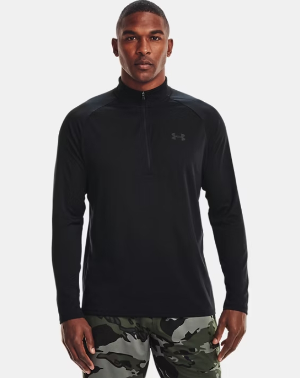 Atmungsaktives Under Armour Herren Langarmshirt mit 1/2- Zip