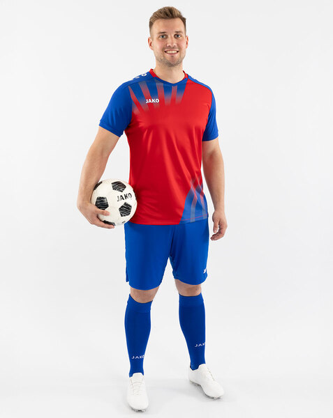 Vintage Trikot mit V-Neck Kragen im Retro-Look