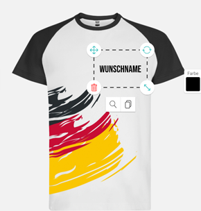 Fan Trikot für die Fußball WM individuell selbst gestalten